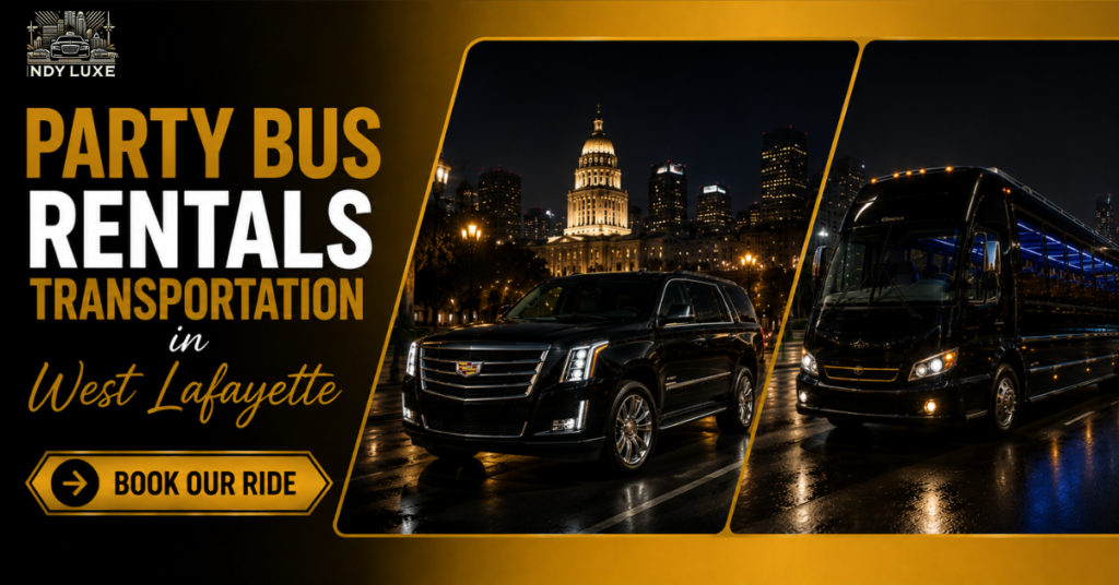 Reliable Party Bus Rentals in West Lafayette